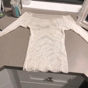 Vitamin A swim top cover up SMALL